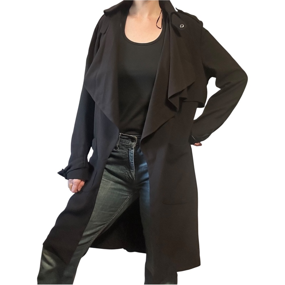 H&M black light trench duster NWT $40 New with tags jacket